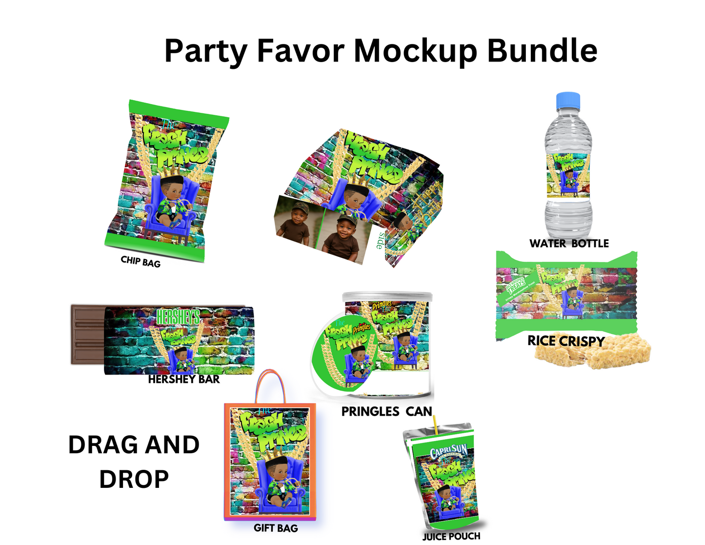 The Fresh Prince Party Favor Bundle