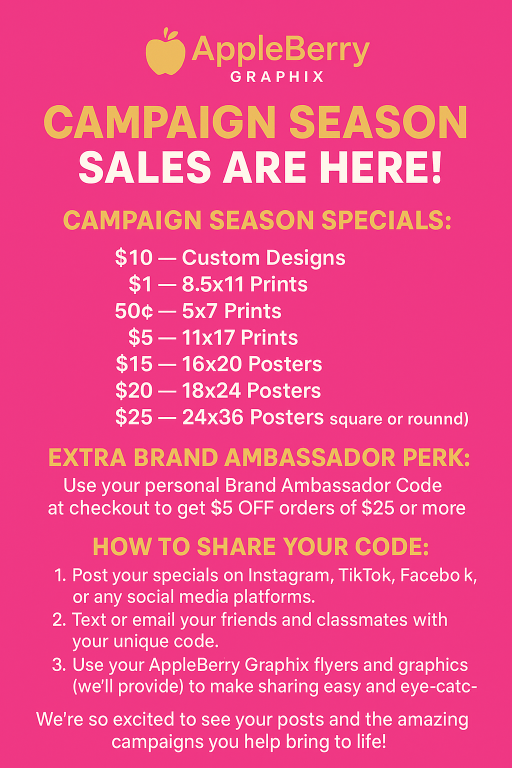 Campaign Prints – Affordable & Eye-Catching Designs for Every Election Season!