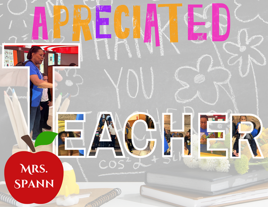 Teacher Appreciation Frame