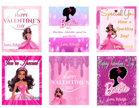 Barbie Valentine's Day Cards