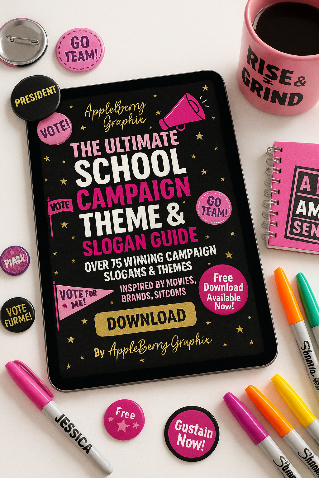 The Ultimate School Campaign Theme & Slogan Guide 75+ Creative Slogans Inspired by Pop Culture, Sports, Music & More!