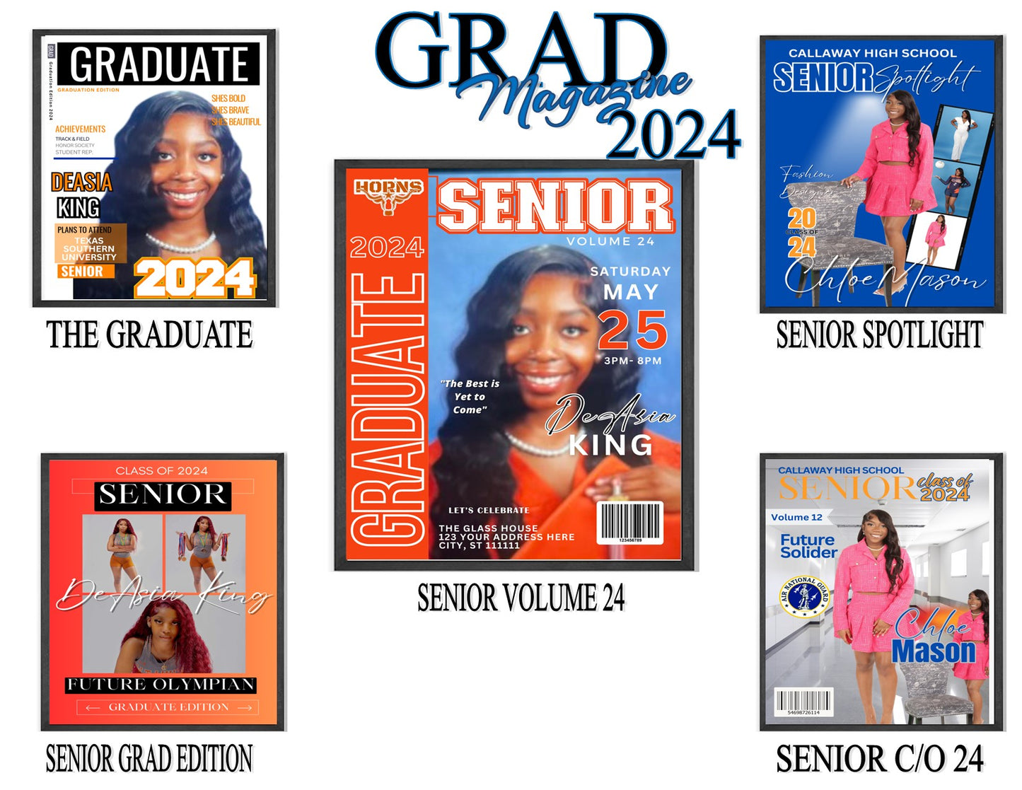 GRAD Magazine Templates