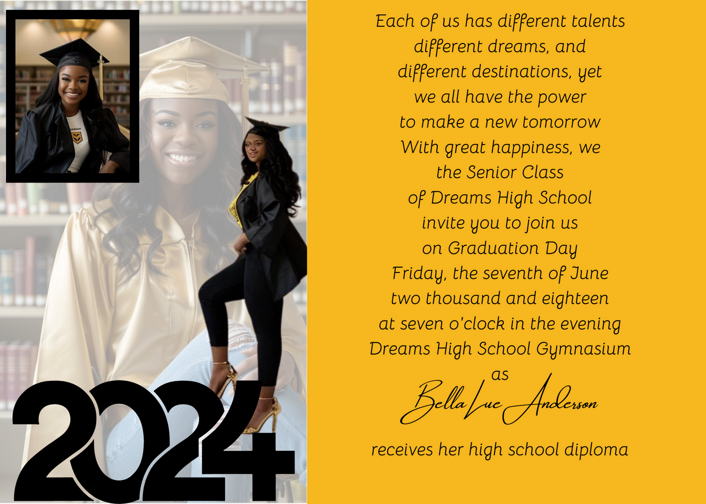 Custom Graduation Invitations