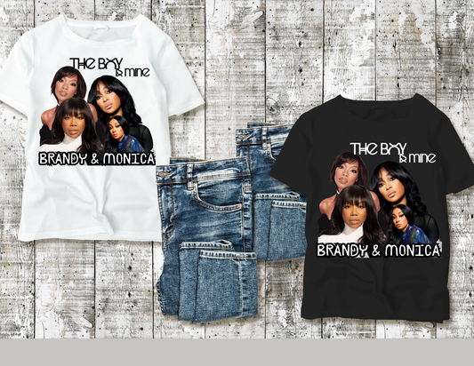 Brandy & Monica High-Quality PNG Files (White & Black Versions)