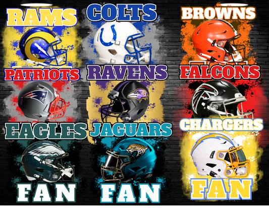 FOOTBALL Pro Teams PNG Files