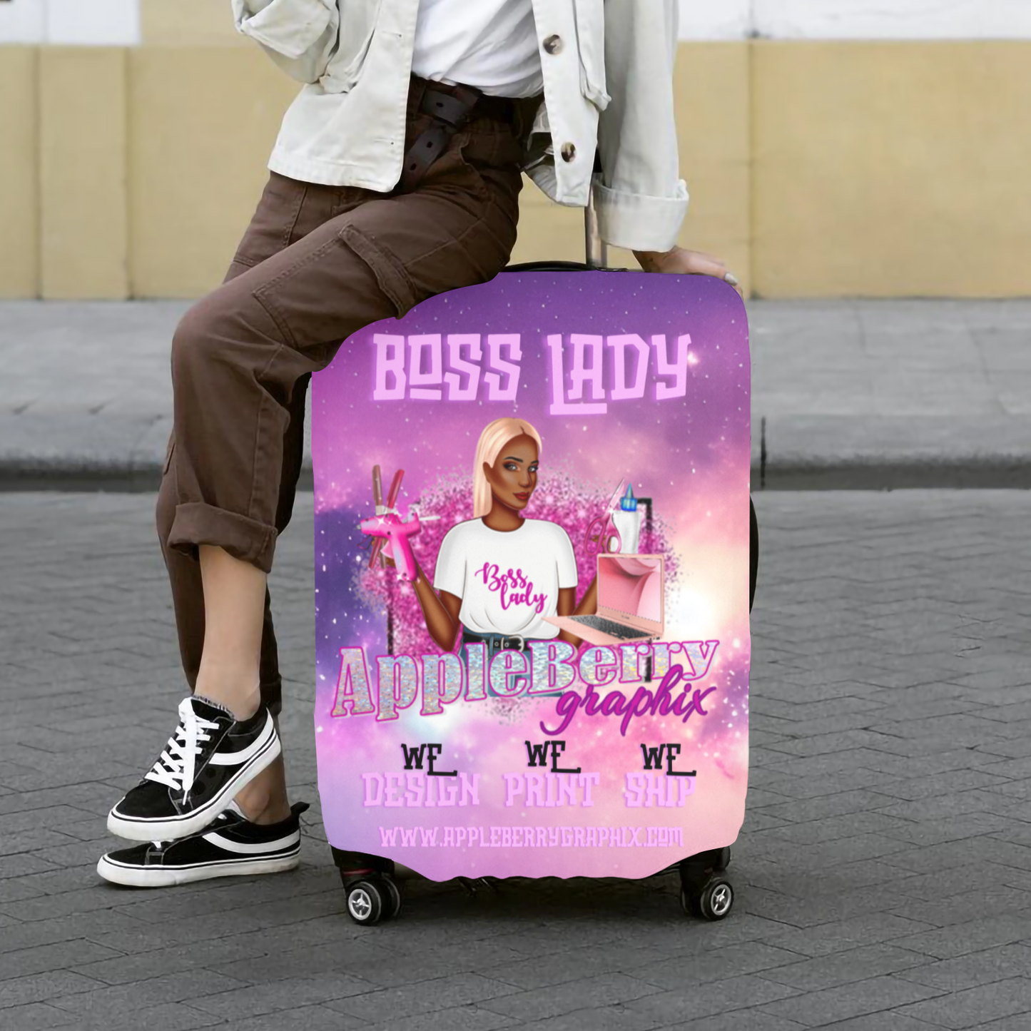 PERSONalized Rolling Luggage